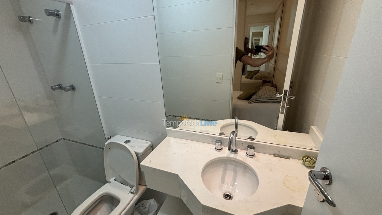 Apartamento para aluguel de temporada em Bertioga (Riviera de São Lourenço)
