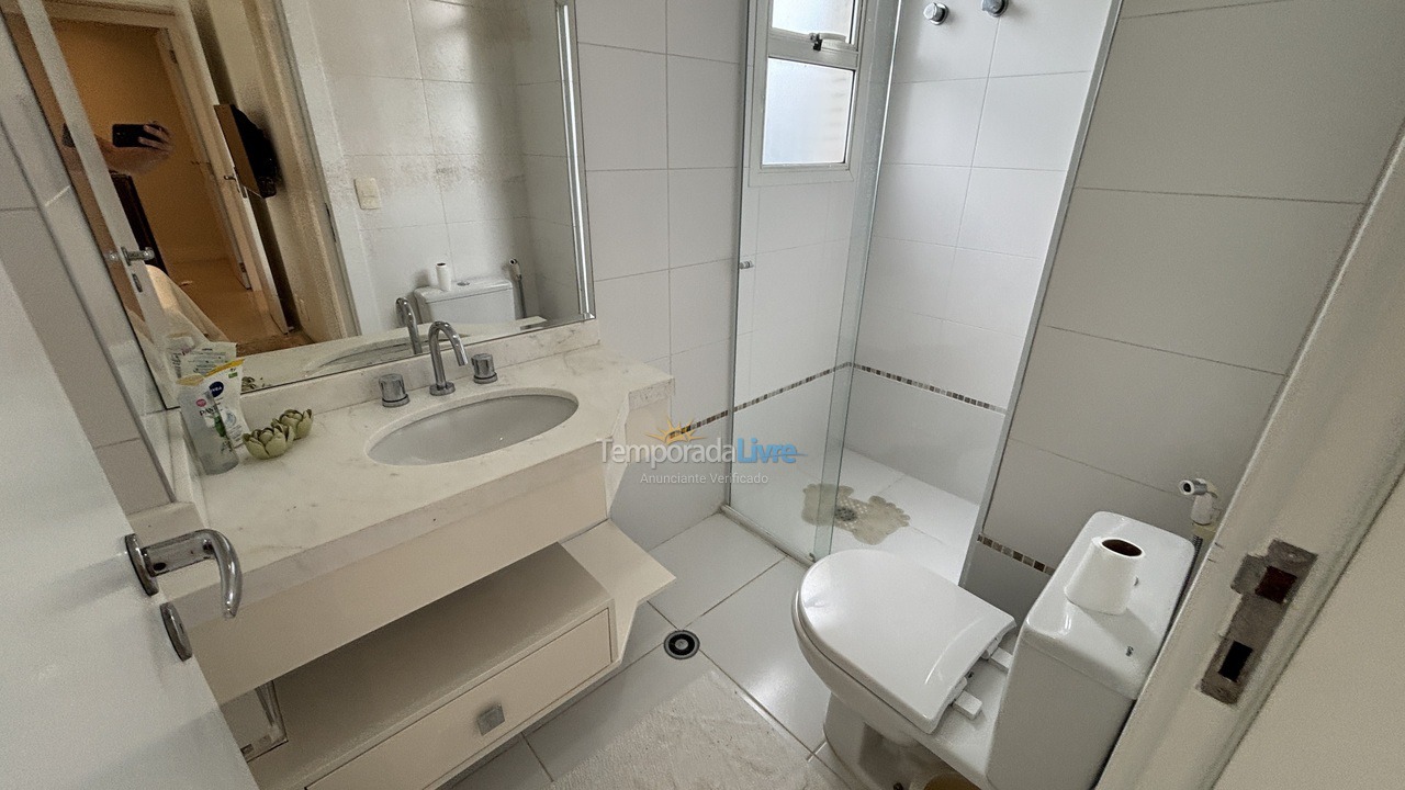 Apartamento para aluguel de temporada em Bertioga (Riviera de São Lourenço)