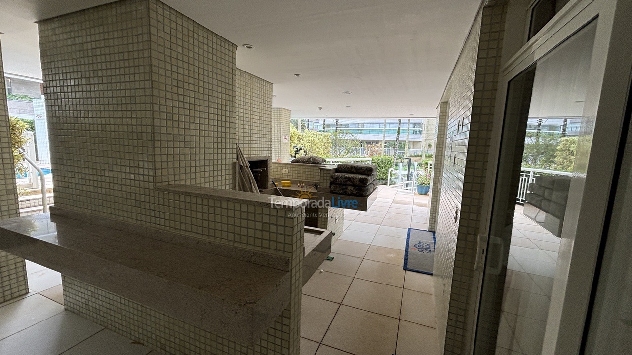 Apartamento para aluguel de temporada em Bertioga (Riviera de São Lourenço)