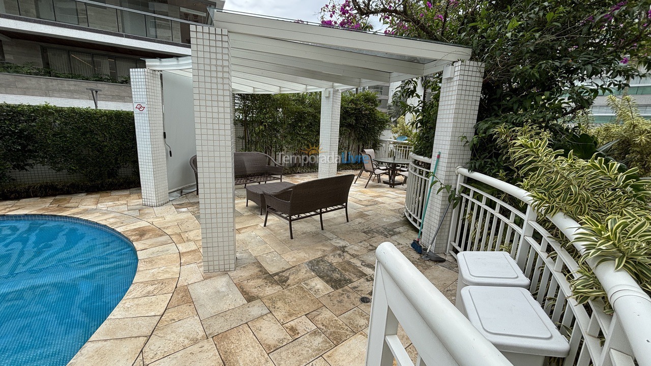 Apartamento para aluguel de temporada em Bertioga (Riviera de São Lourenço)