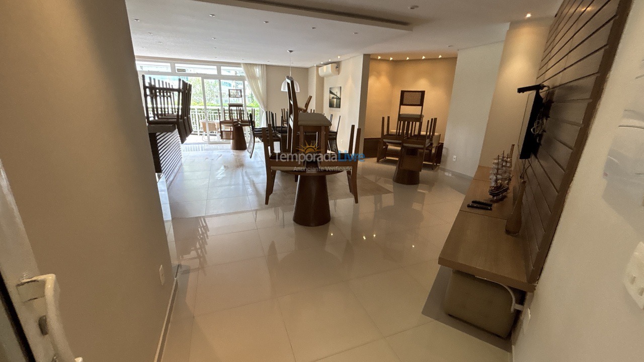 Apartamento para aluguel de temporada em Bertioga (Riviera de São Lourenço)