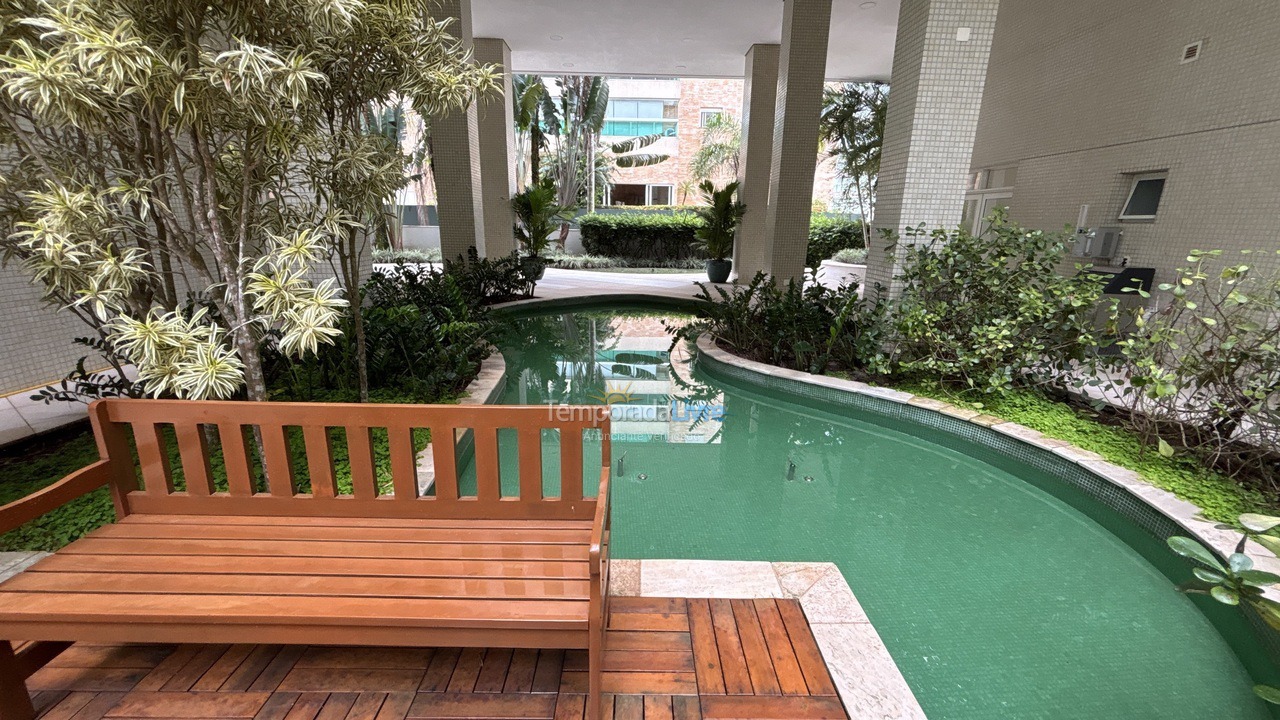 Apartamento para aluguel de temporada em Bertioga (Riviera de São Lourenço)