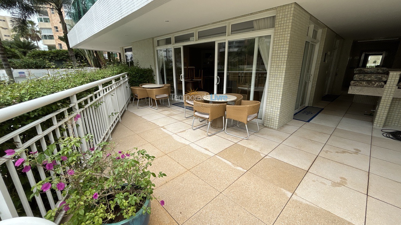 Apartamento para aluguel de temporada em Bertioga (Riviera de São Lourenço)