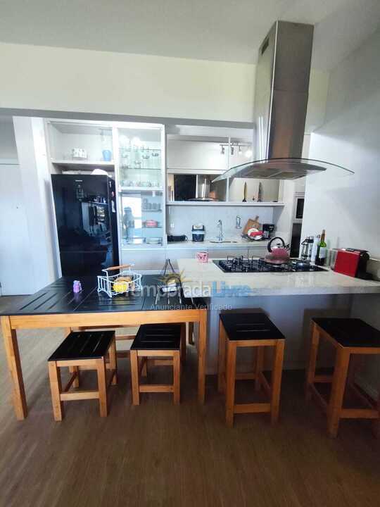Apartamento para alquiler de vacaciones em Florianópolis (Praia de Ponta das Canas)