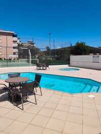 Apto em condominio com excelente infraestrutura