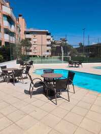 Apto em condominio com excelente infraestrutura