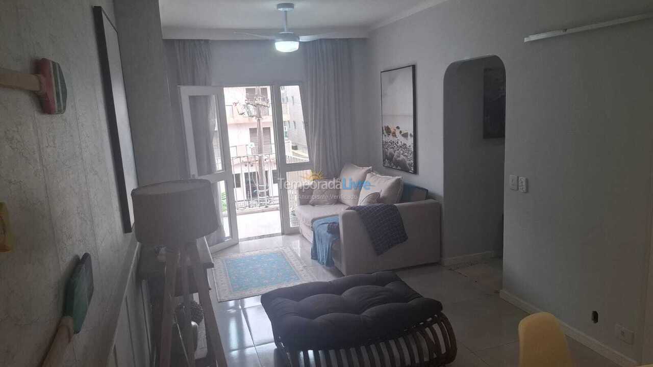 Apartamento para aluguel de temporada em Guarujá (Enseada)