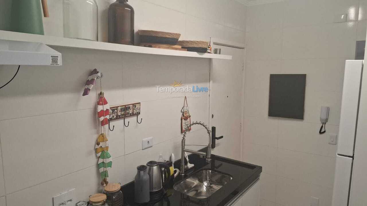 Apartamento para aluguel de temporada em Guarujá (Enseada)