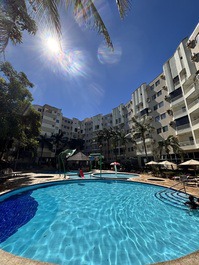 Apartamento en Thermas Paradise con capacidad para hasta 4 personas y acceso al río.