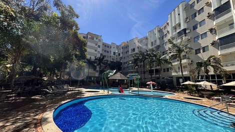 Apartamento en Thermas Paradise con capacidad para hasta 4 personas y acceso al río.