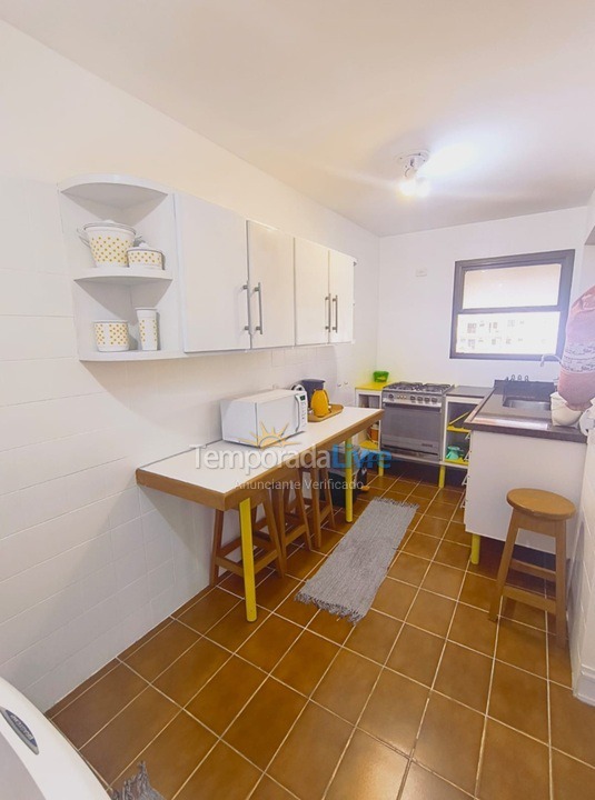Apartment for vacation rental in Guarujá (Pitangueiras)