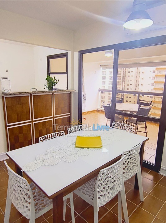 Apartment for vacation rental in Guarujá (Pitangueiras)