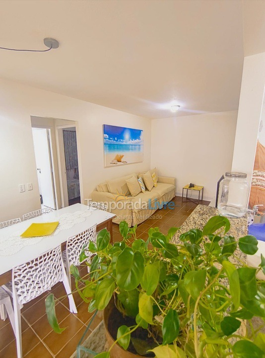 Apartment for vacation rental in Guarujá (Pitangueiras)