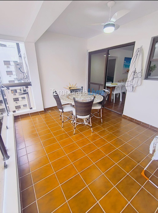 Apartment for vacation rental in Guarujá (Pitangueiras)