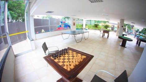 Your Retreat in Rio Quente: Comfort 350m from Cerrado Beach!