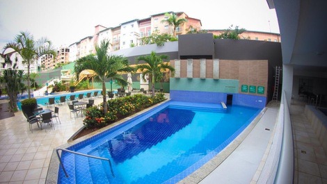 Your Retreat in Rio Quente: Comfort 350m from Cerrado Beach!