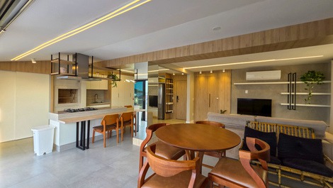 Penthouse in Enseada for up to 8 people - Sea view