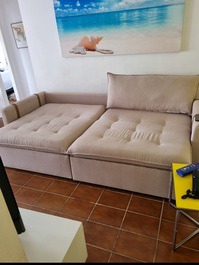 Sofá cama sem capa