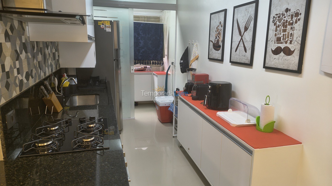 Apartamento para aluguel de temporada em Bertioga (Riviera de São Lourenço)