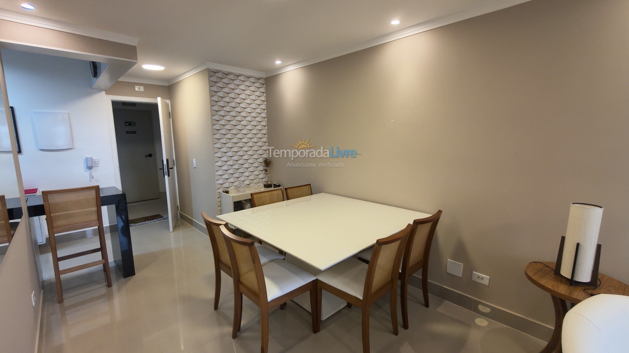 Apartamento para aluguel de temporada em Bertioga (Riviera de São Lourenço)