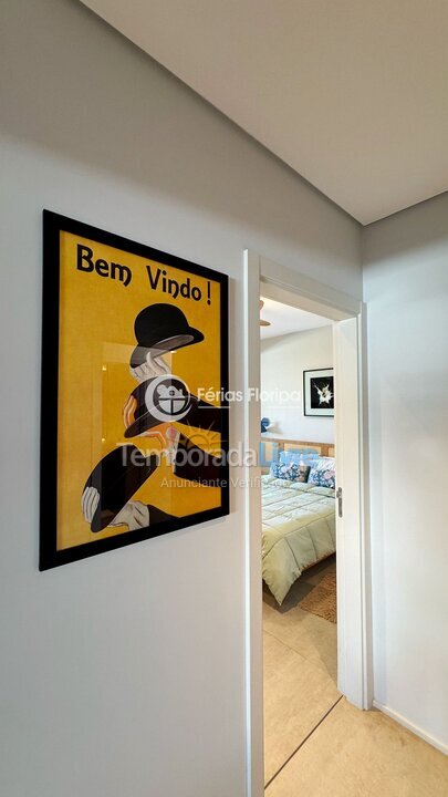 Apartment for vacation rental in Florianópolis (Novo Campeche)