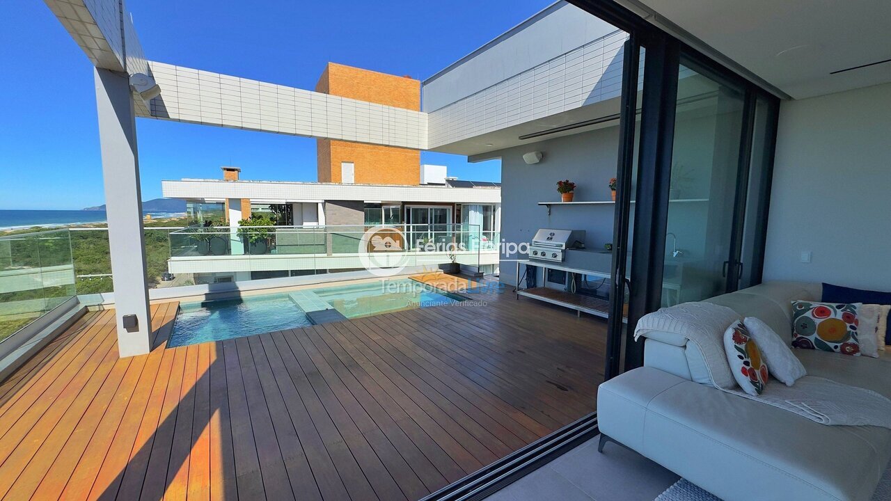 Apartment for vacation rental in Florianópolis (Novo Campeche)
