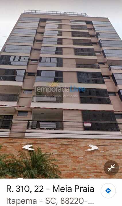 Apartamento para aluguel de temporada em Itapema (Meia Praia)