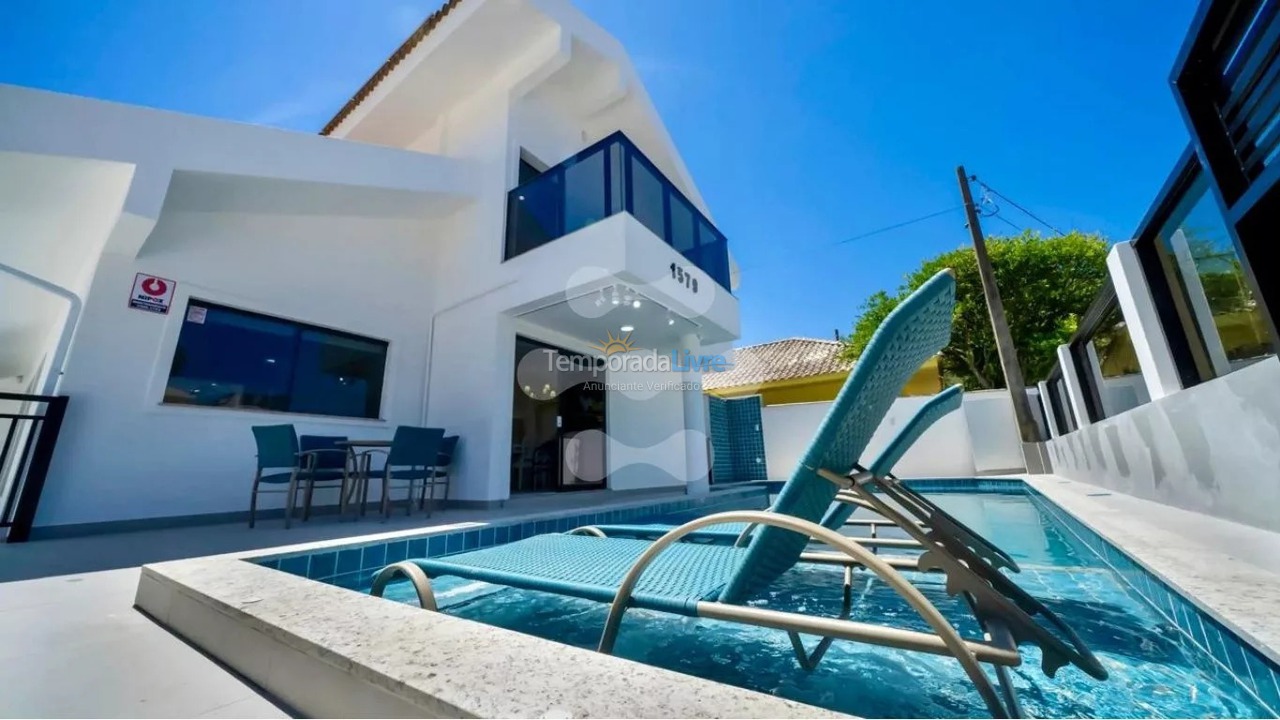 House for vacation rental in Bombinhas (Canto Grande)
