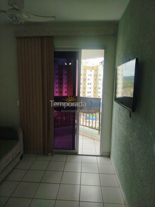 Apartamento para aluguel de temporada em Caldas Novas (Parque Jardim Brasil)